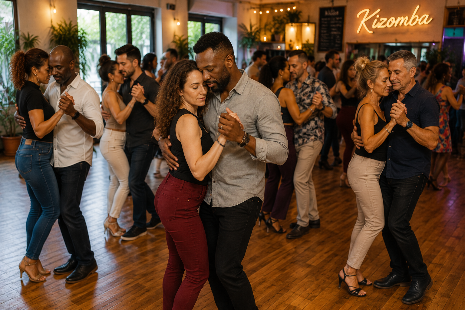Danseurs de kizomba
